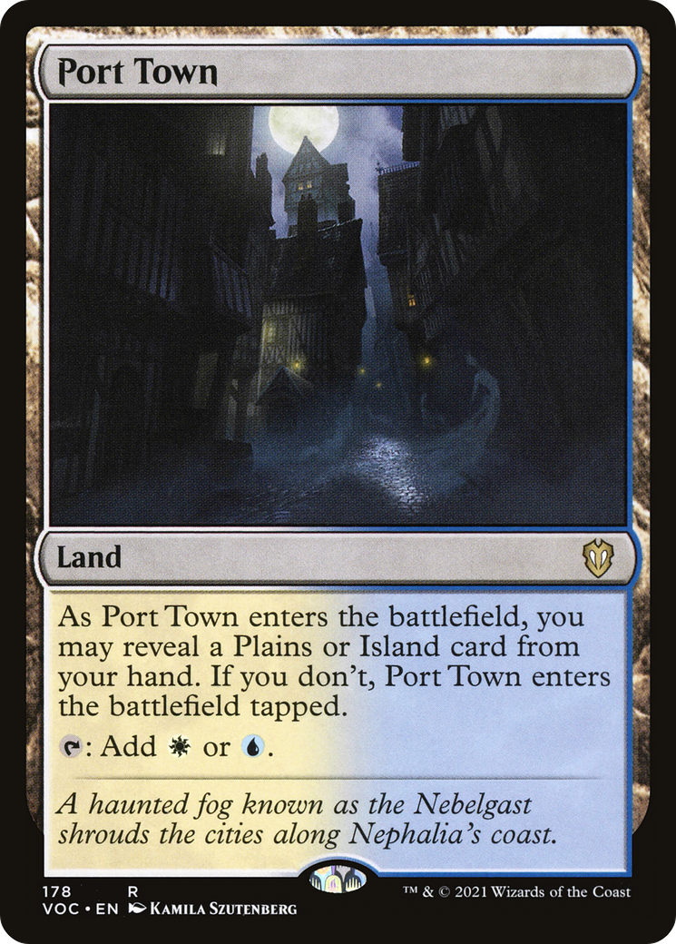 Port Town (VOC-178) [Crimson Vow Commander]