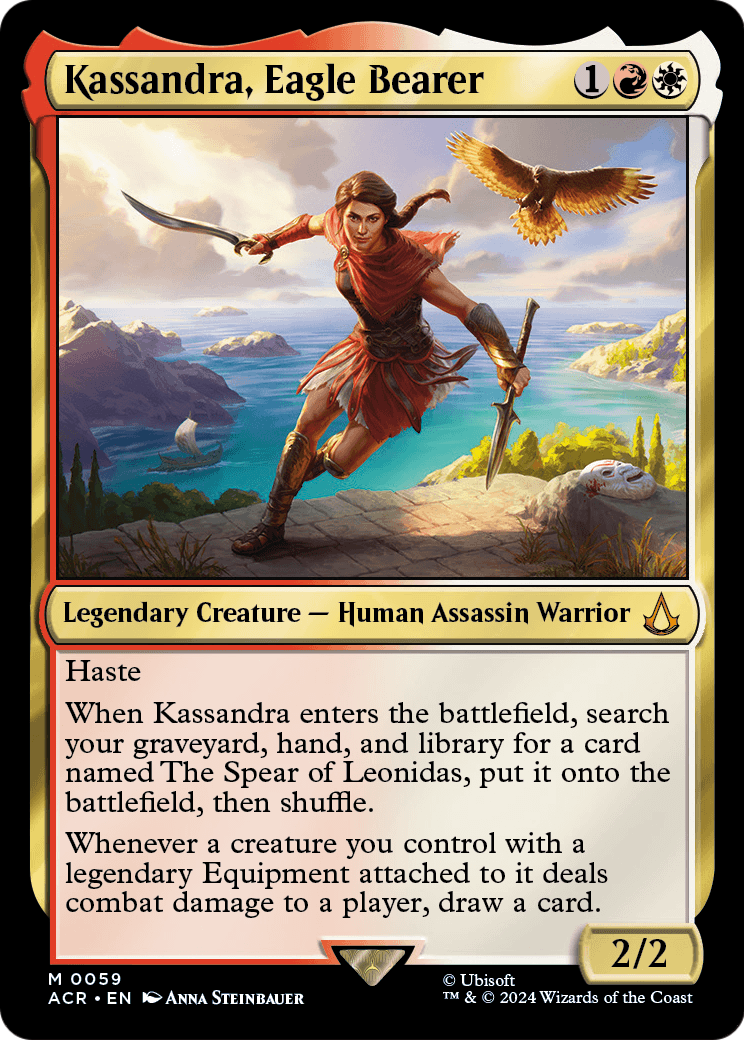Kassandra, Eagle Bearer (ACR-059) [Assassin's Creed] Foil