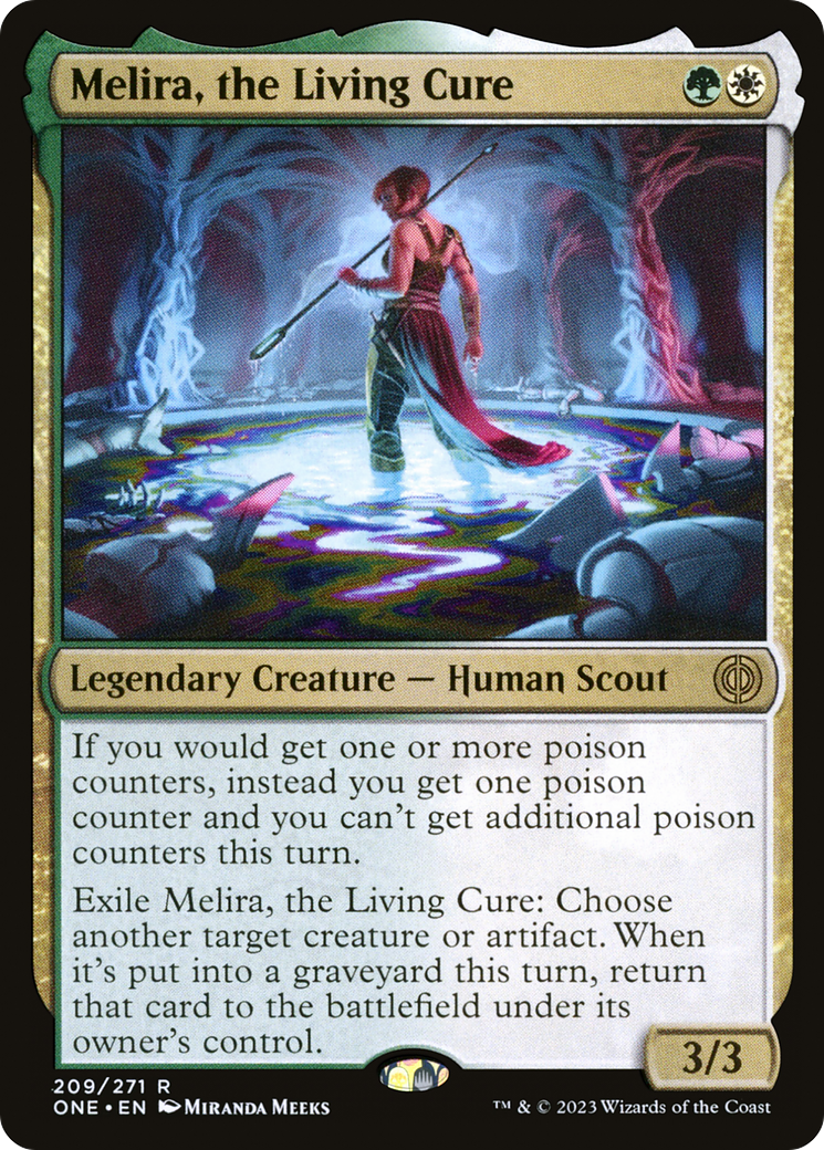 Melira, the Living Cure (ONE-209) [Phyrexia: All Will Be One]