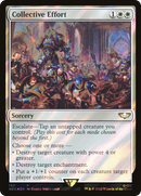Collective Effort (Surge Foil) (40K-183) [Warhammer 40,000 Commander] Foil