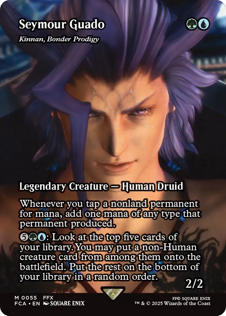 Seymour Guado - Kinnan, Bonder Prodigy (Showcase) (FCA-055) [FINAL FANTASY: Through the Ages] / Seymour Guado (Borderless)