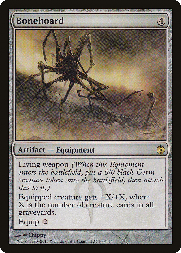 Bonehoard (MBS-100) [Mirrodin Besieged] Foil