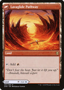 Riverglide Pathway // Lavaglide Pathway (ZNR-264) [Zendikar Rising] Foil