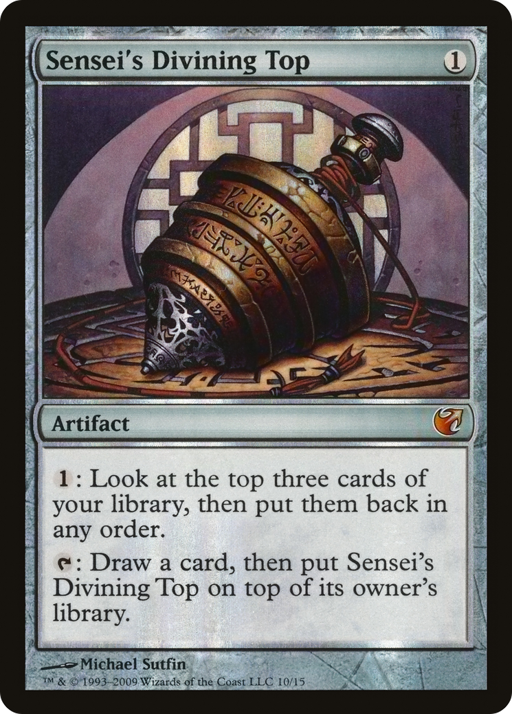 Sensei's Divining Top (V09-010) [From the Vault: Exiled] Foil