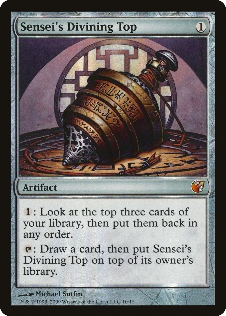 Sensei's Divining Top (V09-010) [From the Vault: Exiled] Foil