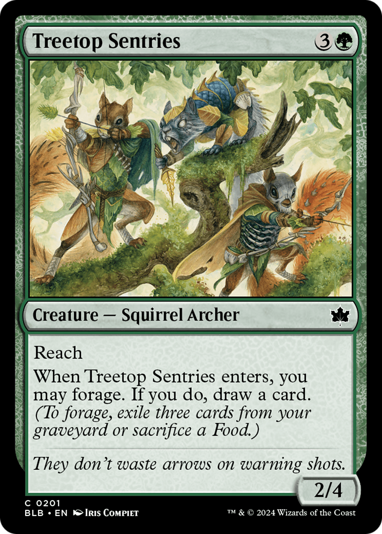 Treetop Sentries (BLB-201) [Bloomburrow]