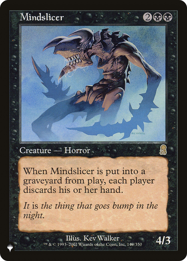 Mindslicer (LIST-ODY-149) [The List]