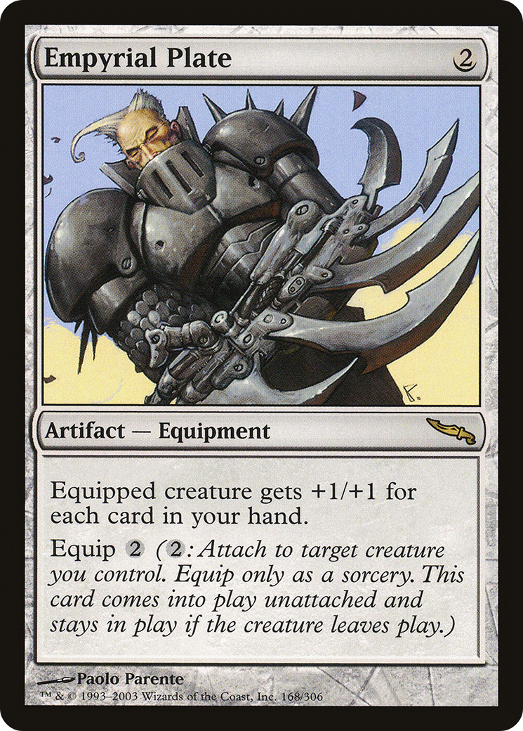 Empyrial Plate (MRD-168) [Mirrodin]