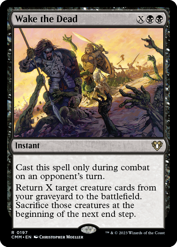Wake the Dead (CMM-197) [Commander Masters]