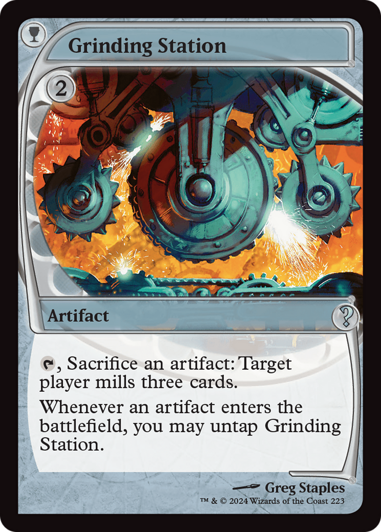 Grinding Station (MB2-223) [Mystery Booster 2] Foil