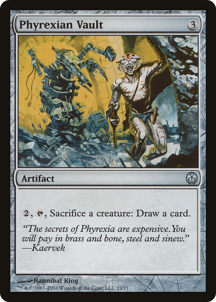 Phyrexian Vault (DDE-021) [Duel Decks: Phyrexia vs. the Coalition]