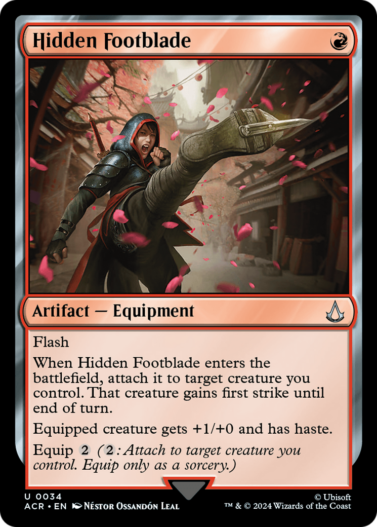 Hidden Footblade (ACR-034) [Assassin's Creed]