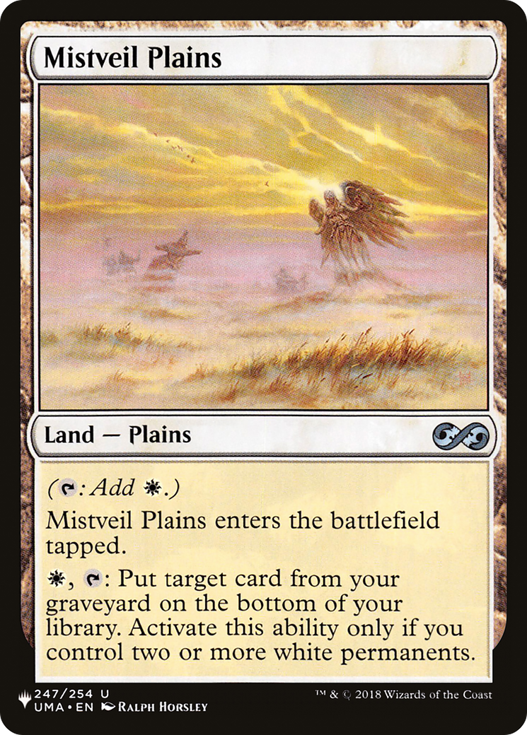 Mistveil Plains (LIST-UMA-247) [The List]