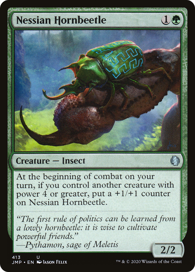 Nessian Hornbeetle (JMP-413) [Jumpstart]