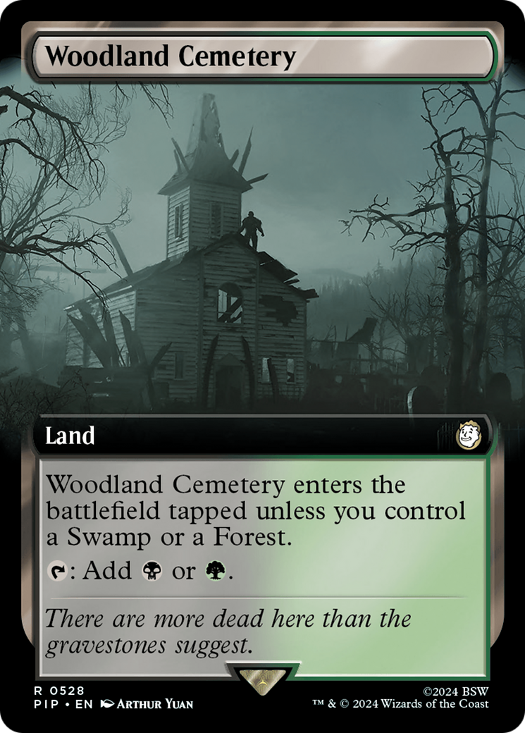 Woodland Cemetery (PIP-528) [Fallout]: (Extended Art)