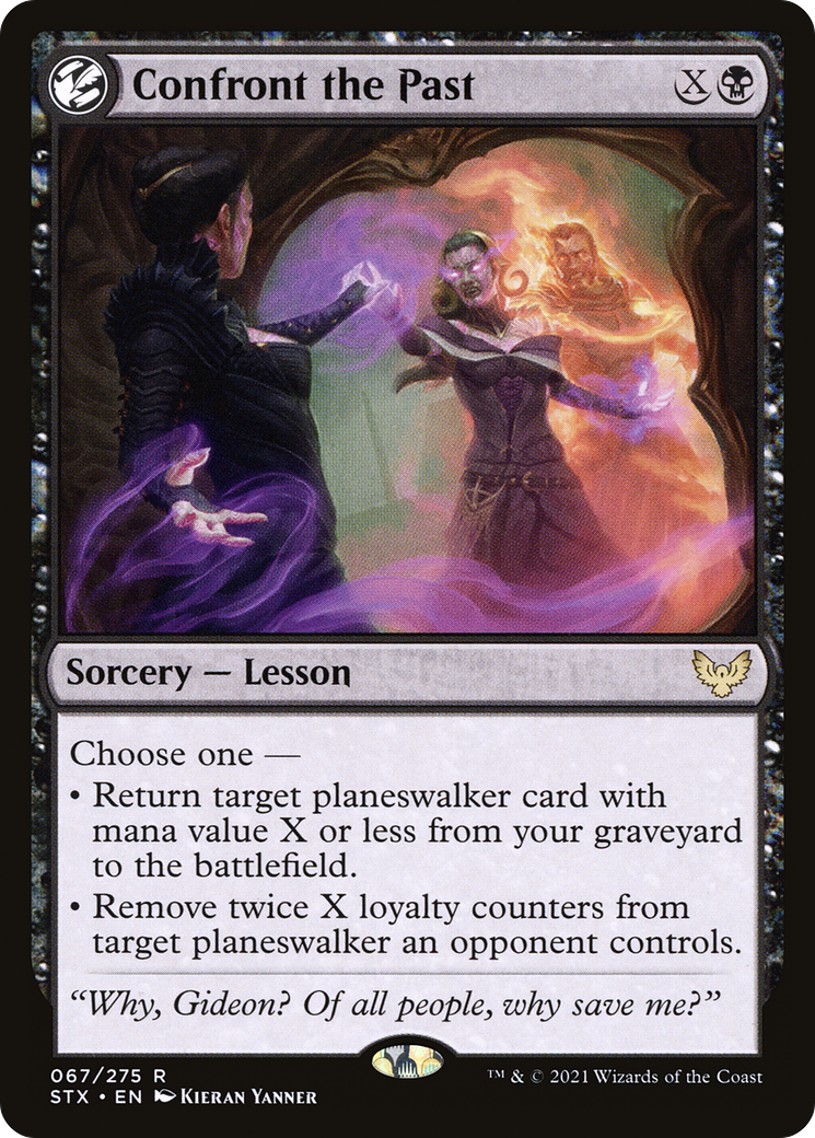 Confront the Past (STX-067) [Strixhaven: School of Mages]: (lesson)