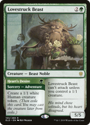 Lovestruck Beast (PPELD-165P) [Promo Pack: Throne of Eldraine Promos]
