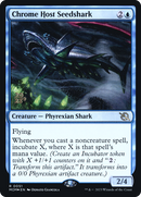 Chrome Host Seedshark (PRE-51S) [March of the Machine Promos] Foil
