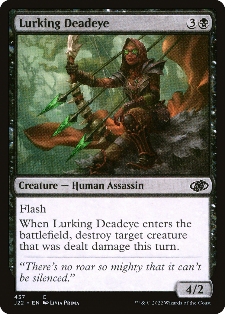 Lurking Deadeye (J22-437) [Jumpstart 2022]