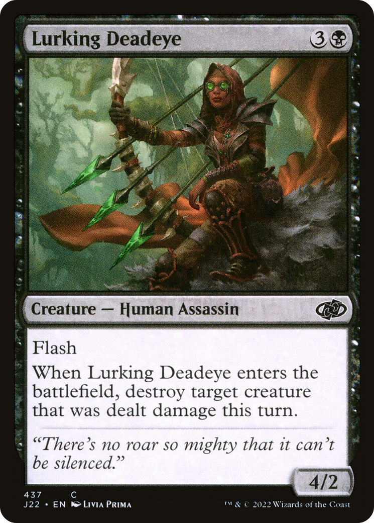 Lurking Deadeye (J22-437) [Jumpstart 2022]