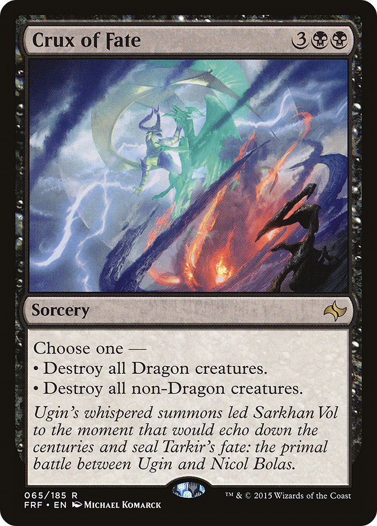 Crux of Fate (FRF-065) [Fate Reforged]