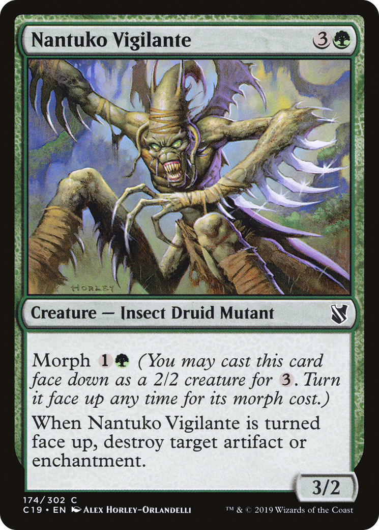 Nantuko Vigilante (C19-174) [Commander 2019]