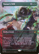 Nature's Will (WOT-102) [Wilds of Eldraine: Enchanting Tales] (Borderless) Foil