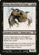 Seizan, Perverter of Truth (CHK-143) [Champions of Kamigawa]