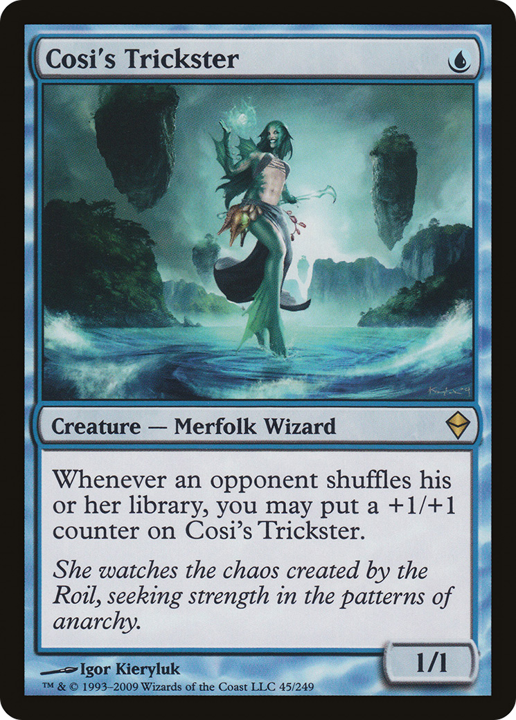 Cosi's Trickster (ZEN-045) [Zendikar]