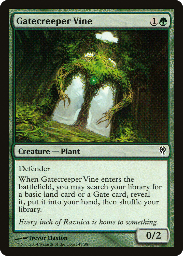 Gatecreeper Vine (DDM-048) [Duel Decks: Jace vs. Vraska]