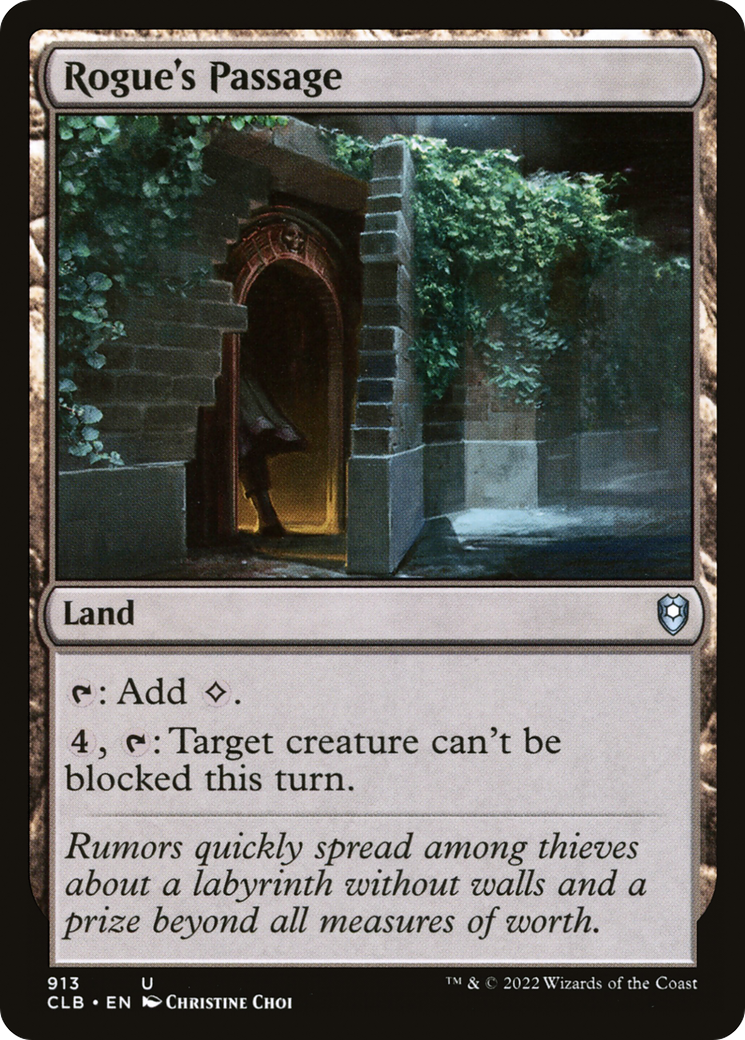 Rogue's Passage (CLB-913) [Commander Legends: Battle for Baldur's Gate]