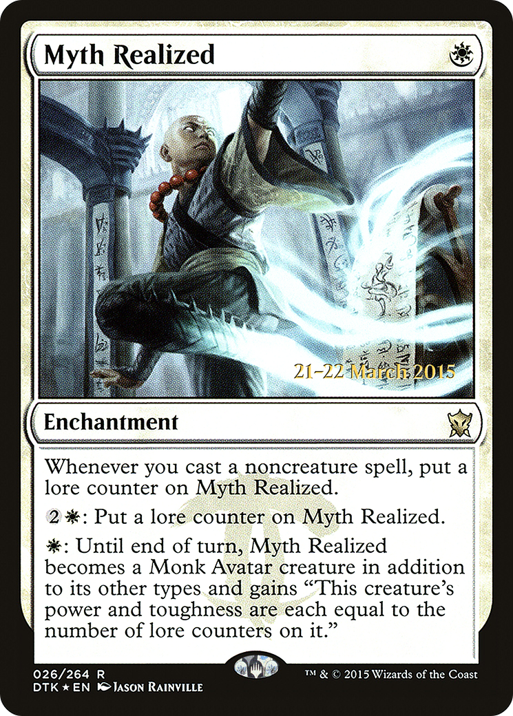 Myth Realized (PRE-26S) [Dragons of Tarkir Promos] Foil
