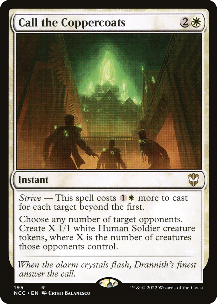 Call the Coppercoats (NCC-195) [New Capenna Commander]