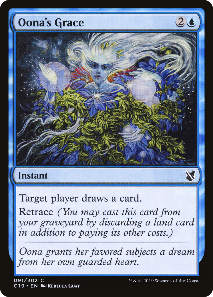 Oona's Grace (C19-091) [Commander 2019]