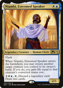 Niambi, Esteemed Speaker (M21-222) [Core Set 2021] Foil