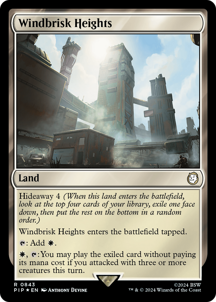 Windbrisk Heights (PIP-843) [Fallout] Foil