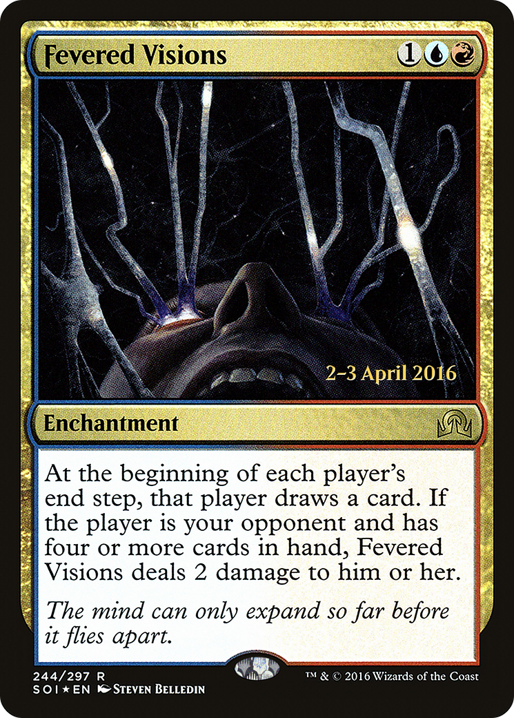 Fevered Visions (PRE-244S) [Shadows over Innistrad Promos] Foil