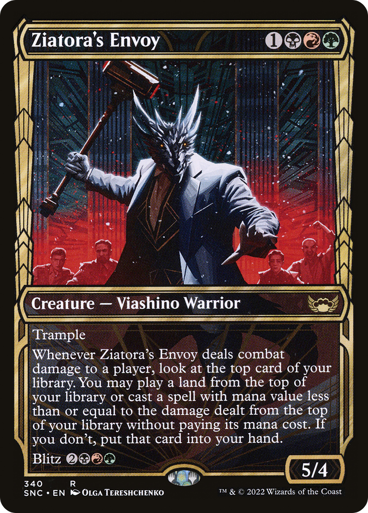 Ziatora's Envoy (SNC-340) [Streets of New Capenna]: (Showcase)