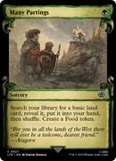 Many Partings (Showcase Scrolls) (LTR-627) [The Lord of the Rings: Tales of Middle-earth]