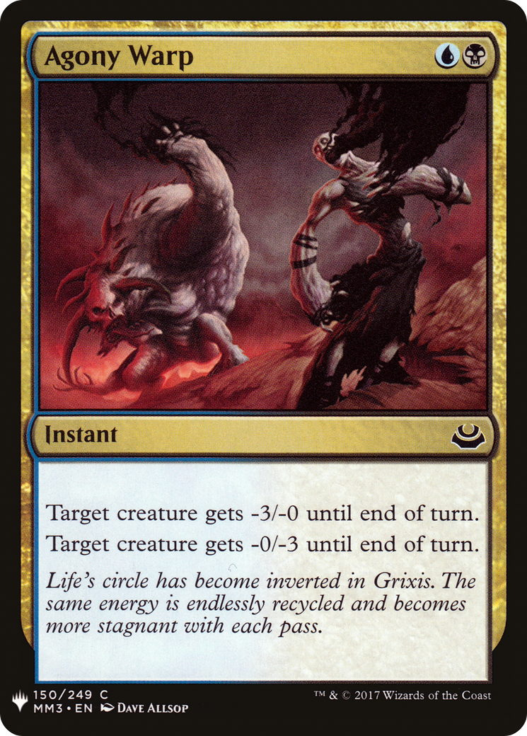 Agony Warp (LIST-MM3-150) [The List]
