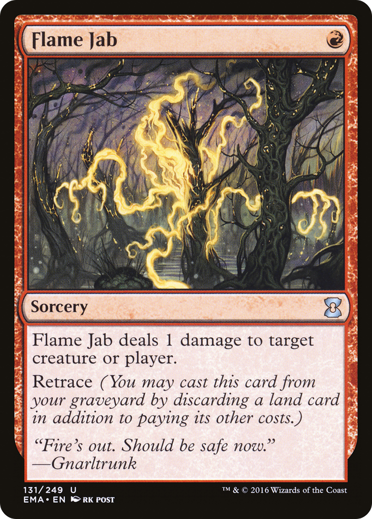 Flame Jab (EMA-131) [Eternal Masters]