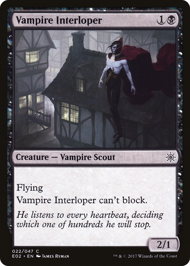Vampire Interloper (E02-022) [Explorers of Ixalan]