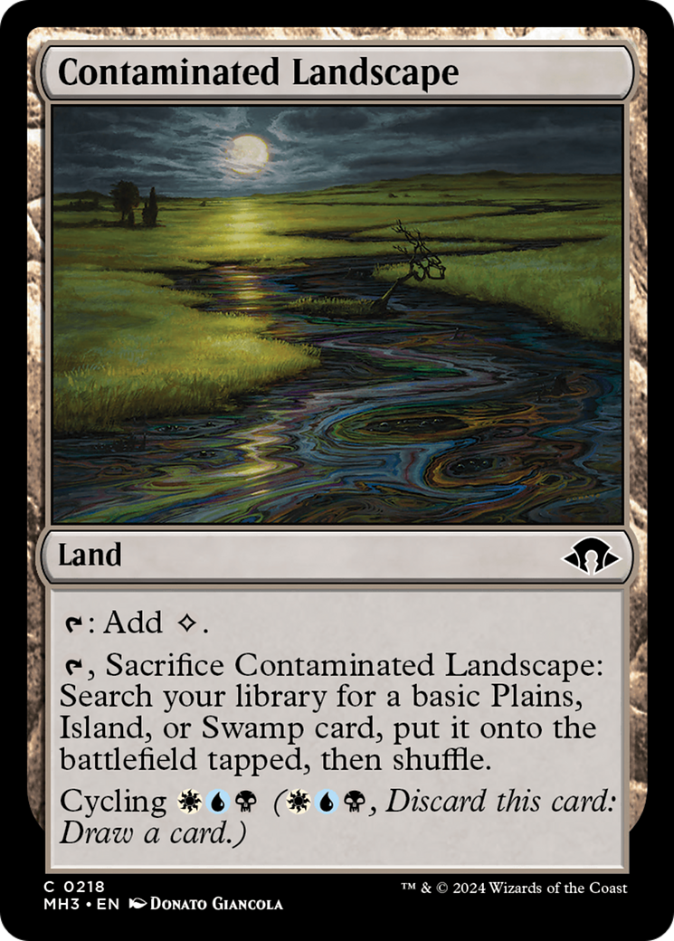 Contaminated Landscape (MH3-218) [Modern Horizons 3] Foil