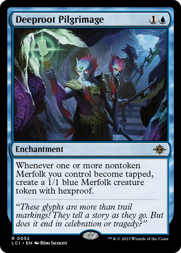 Deeproot Pilgrimage (LCI-052) [The Lost Caverns of Ixalan] Foil