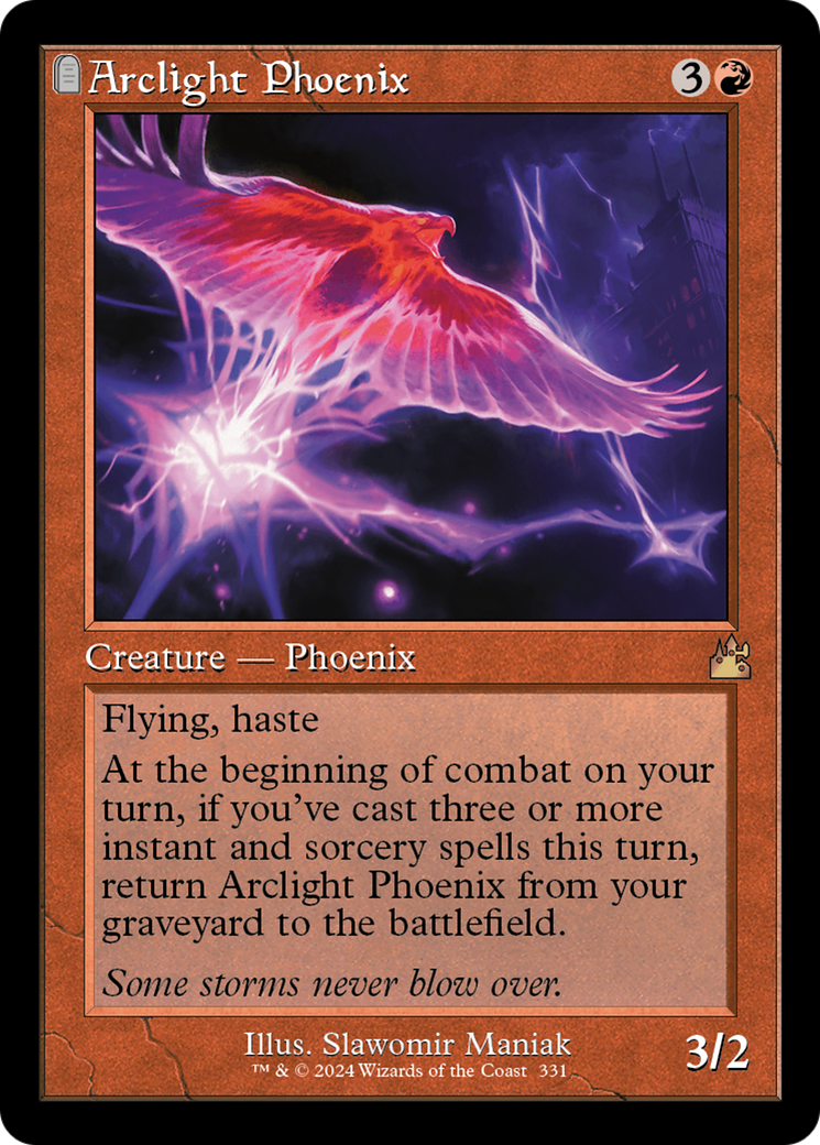 Arclight Phoenix (RVR-331) [Ravnica Remastered]: (tombstone)