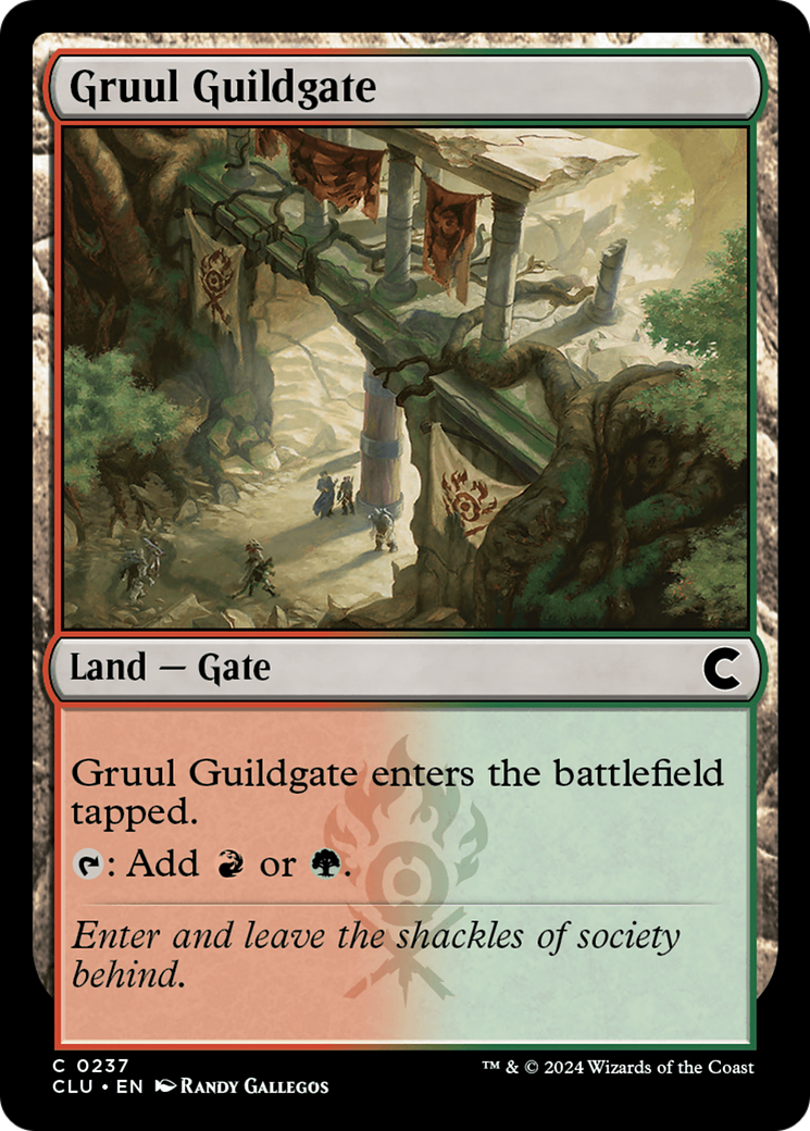 Gruul Guildgate (CLU-237) [Ravnica: Clue Edition]