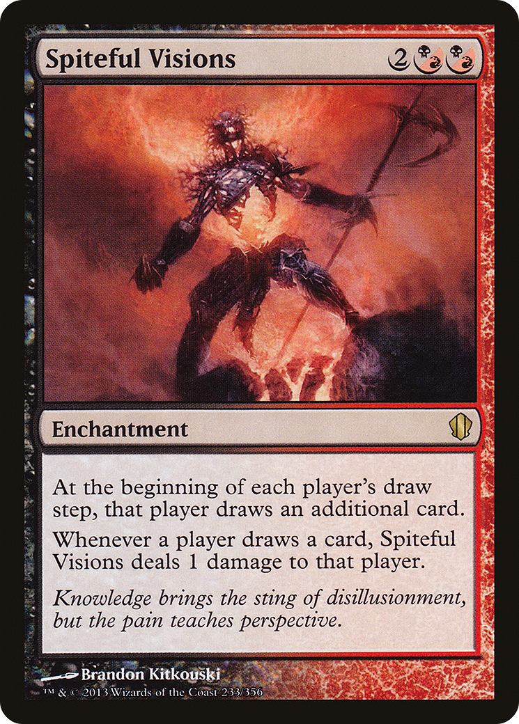 Spiteful Visions (C13-233) [Commander 2013]