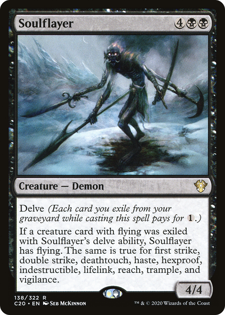 Soulflayer (C20-138) [Commander 2020]