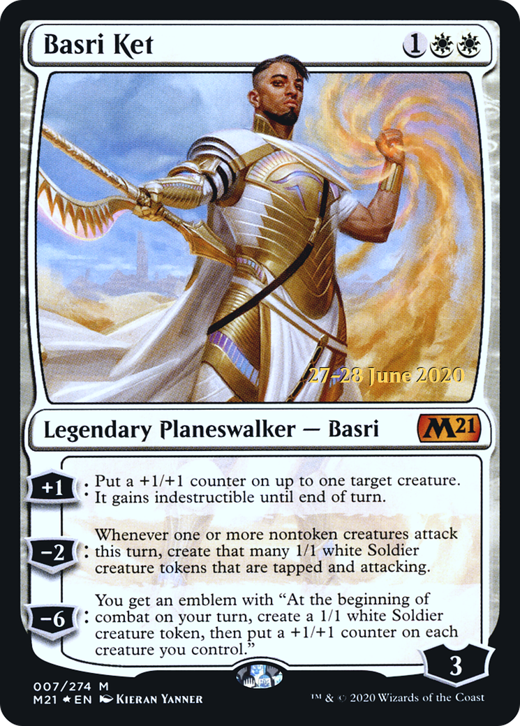 Basri Ket (PRE-07S) [Core Set 2021 Promos] Foil