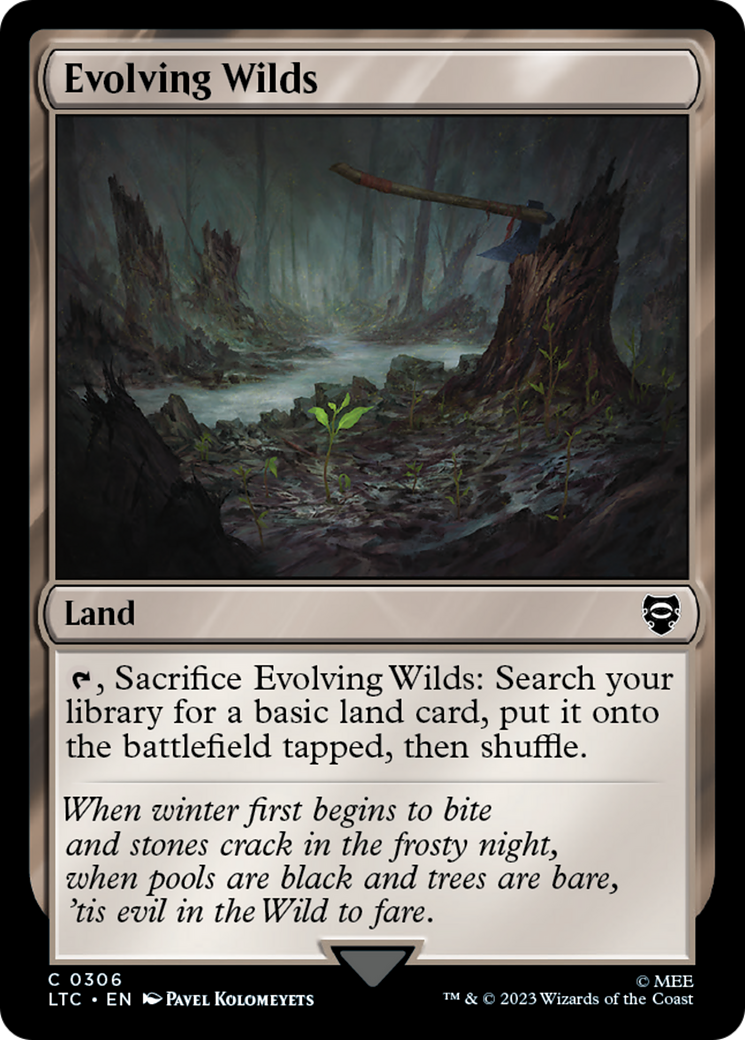 Evolving Wilds (LTC-306) [Tales of Middle-earth Commander]